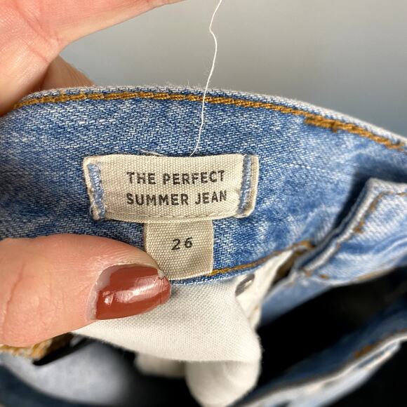 Madewell The Perfect Summer Jean in Vintage Light Wash Size 26 - Picture 9 of 11